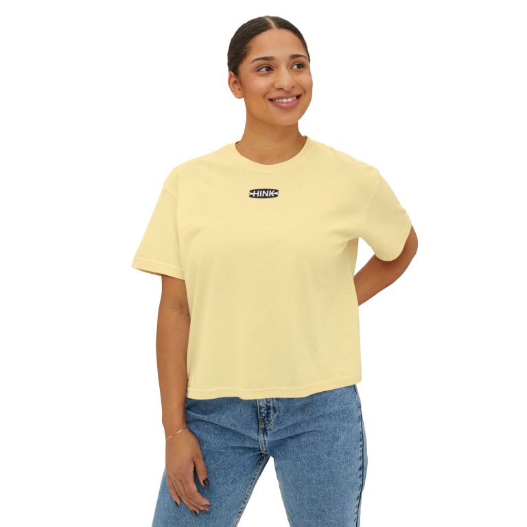 T-shirt Boxy Femme