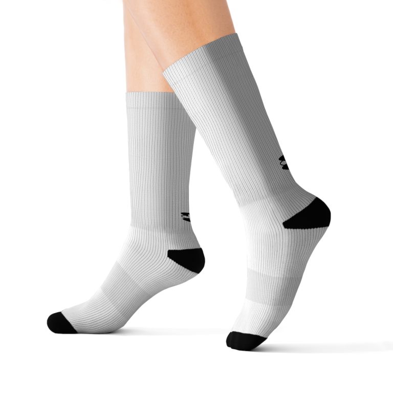 Chaussettes unisexe - Blanches et noires