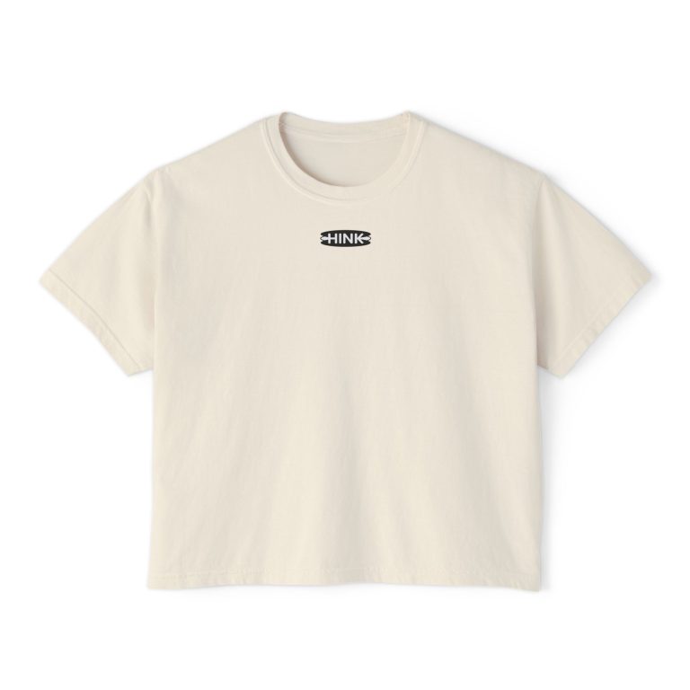 T-shirt Boxy Femme