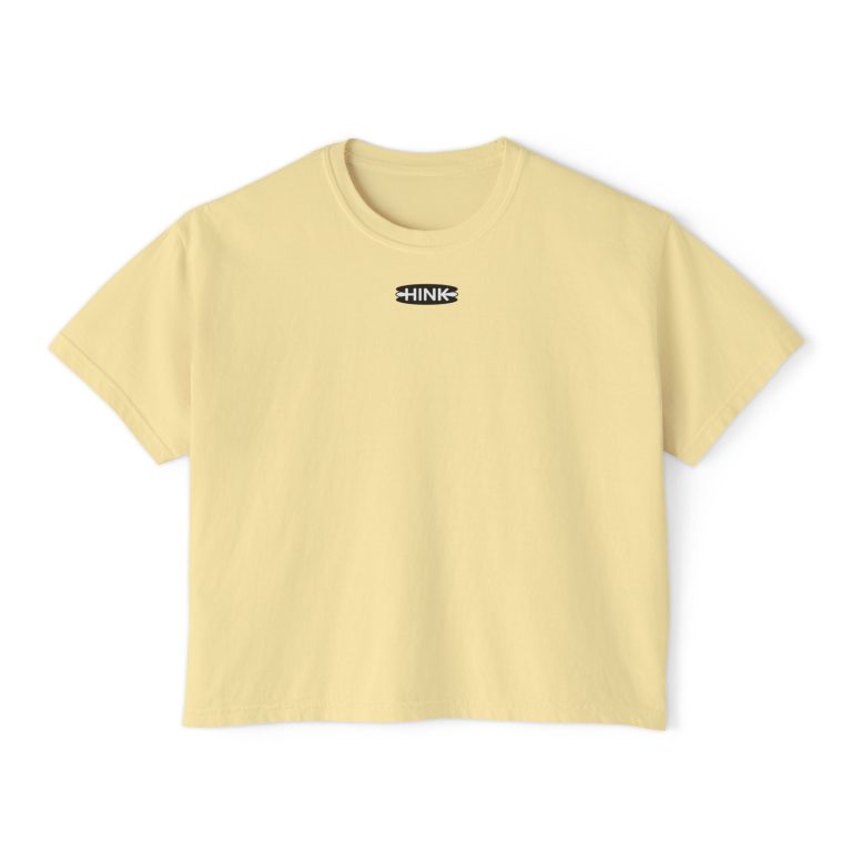 T-shirt Boxy Femme