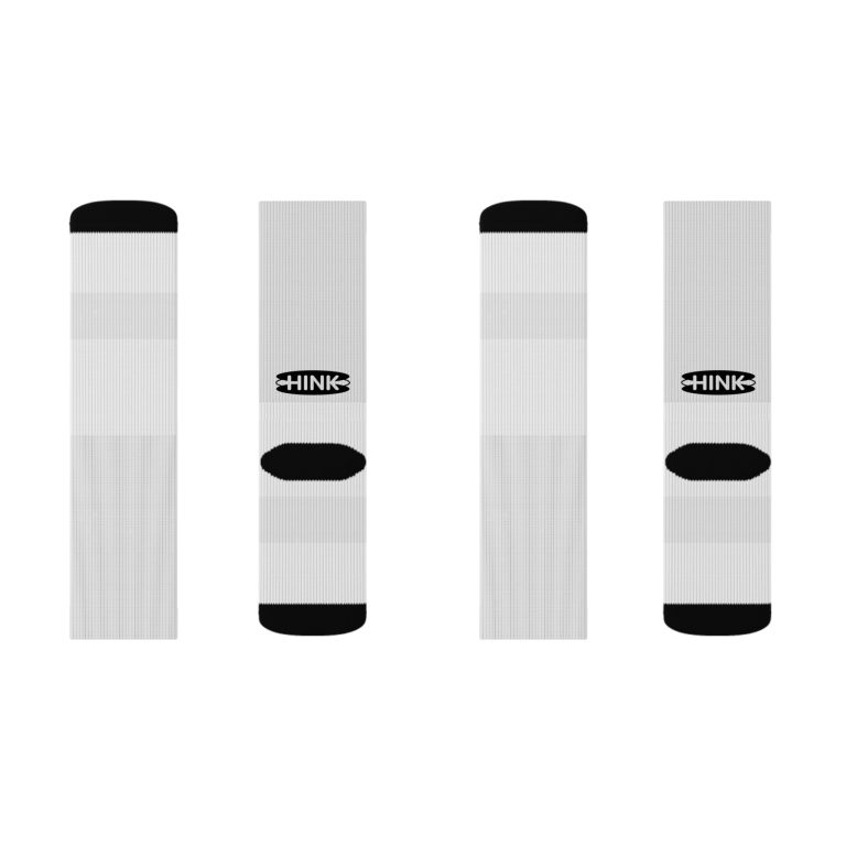 Chaussettes unisexe - Blanches et noires