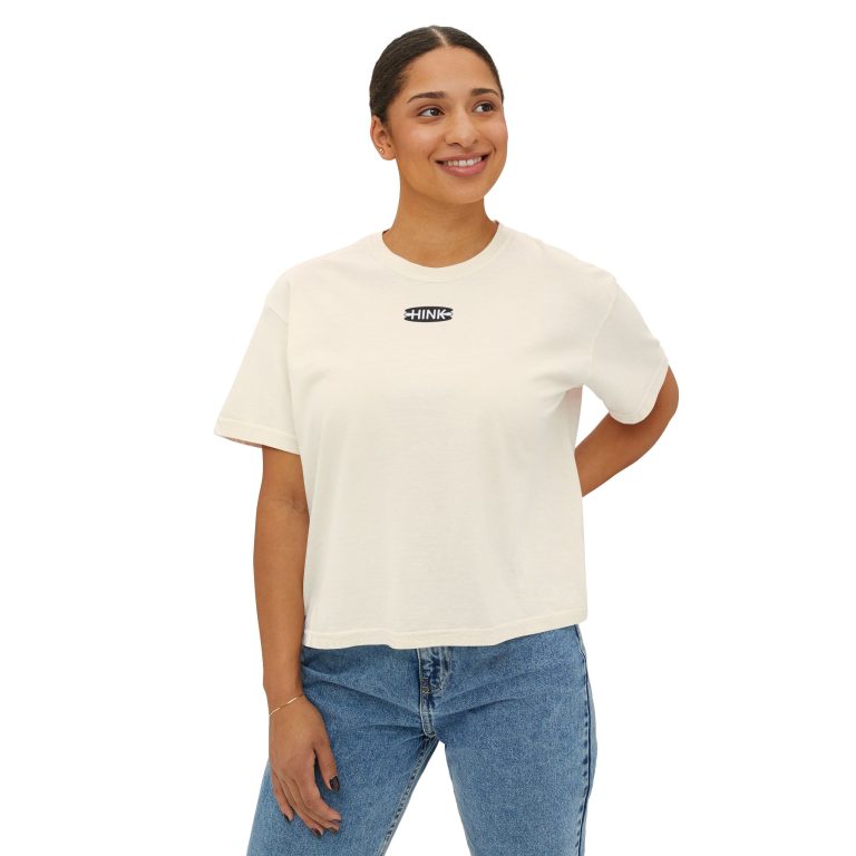 T-shirt Boxy Femme