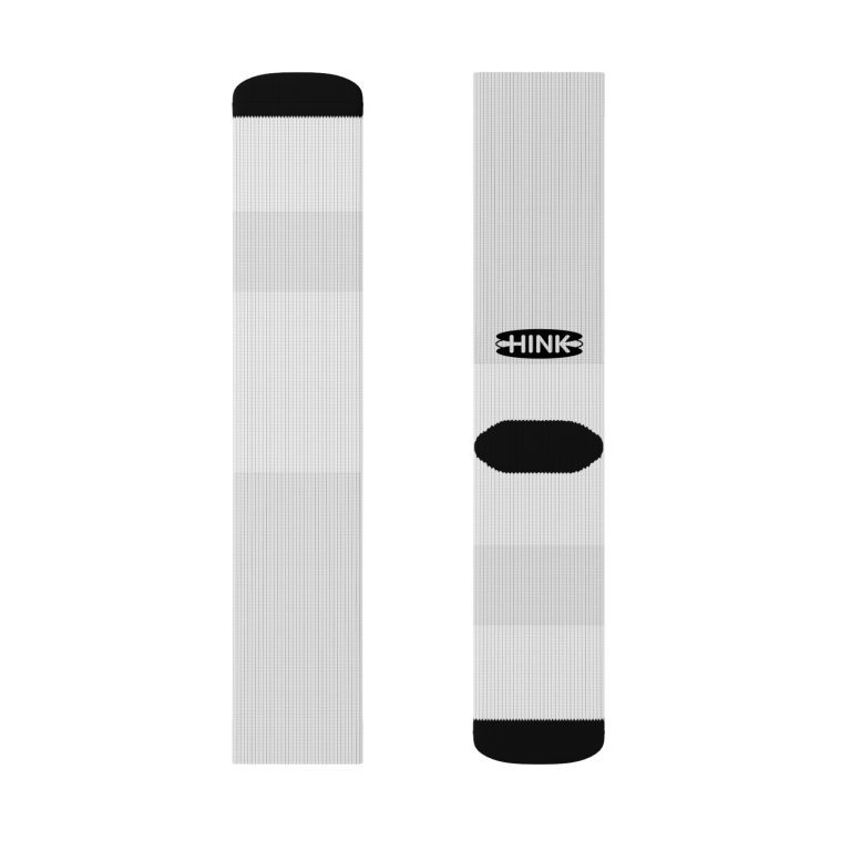 Chaussettes unisexe - Blanches et noires