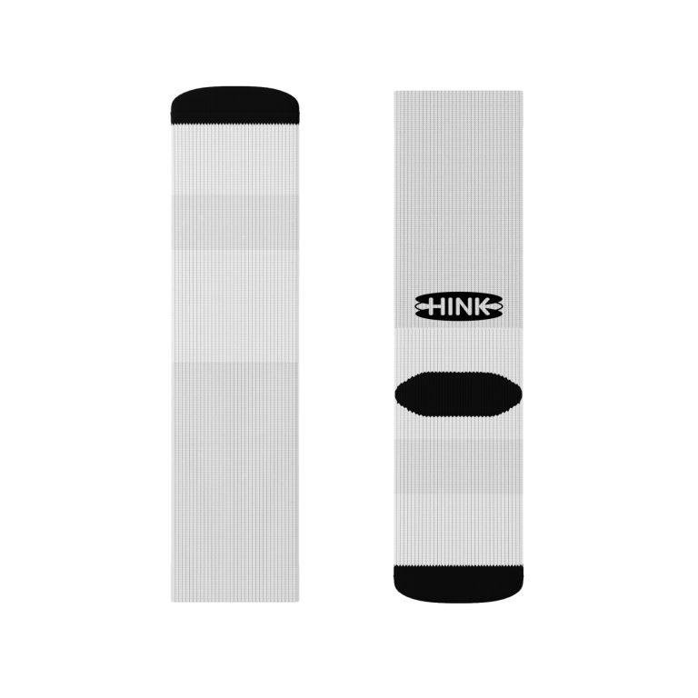 Chaussettes unisexe - Blanches et noires