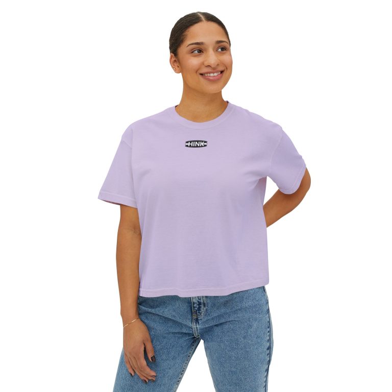 T-shirt Boxy Femme