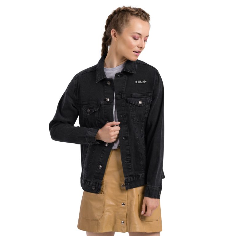 Essentials - Veste denim unisexe - Jean Noir