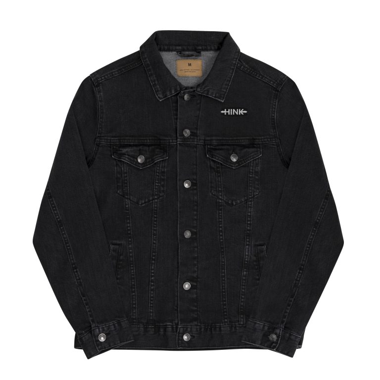 Essentials - Veste denim unisexe - Jean Noir