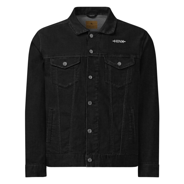 Essentials - Veste denim unisexe - Jean Noir