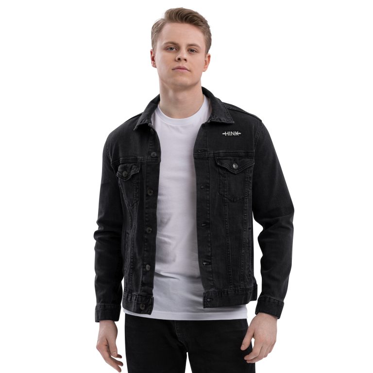 Essentials - Veste denim unisexe - Jean Noir