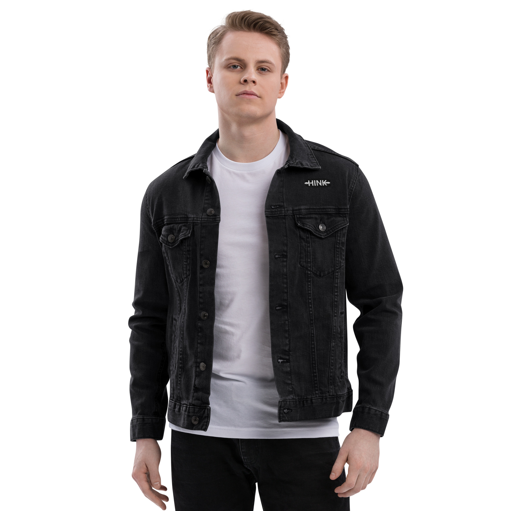 unisex-denim-jacket-black-denim-front-67fa2b2581e2c.jpg