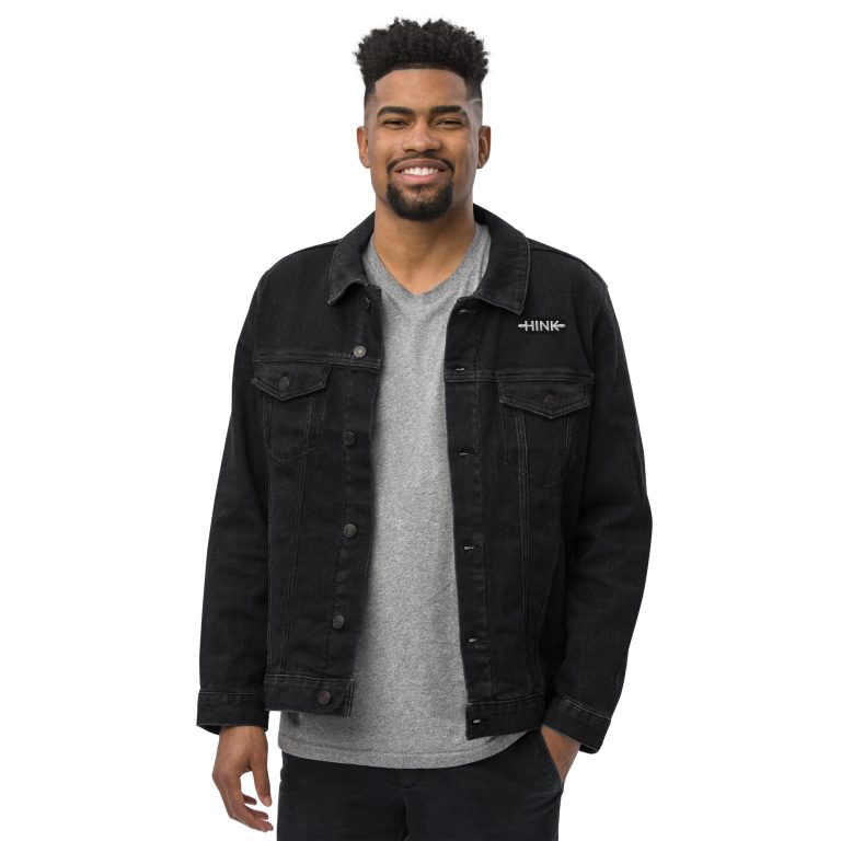 Essentials - Veste denim unisexe - Jean Noir