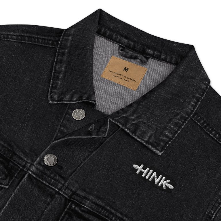Essentials - Veste denim unisexe - Jean Noir