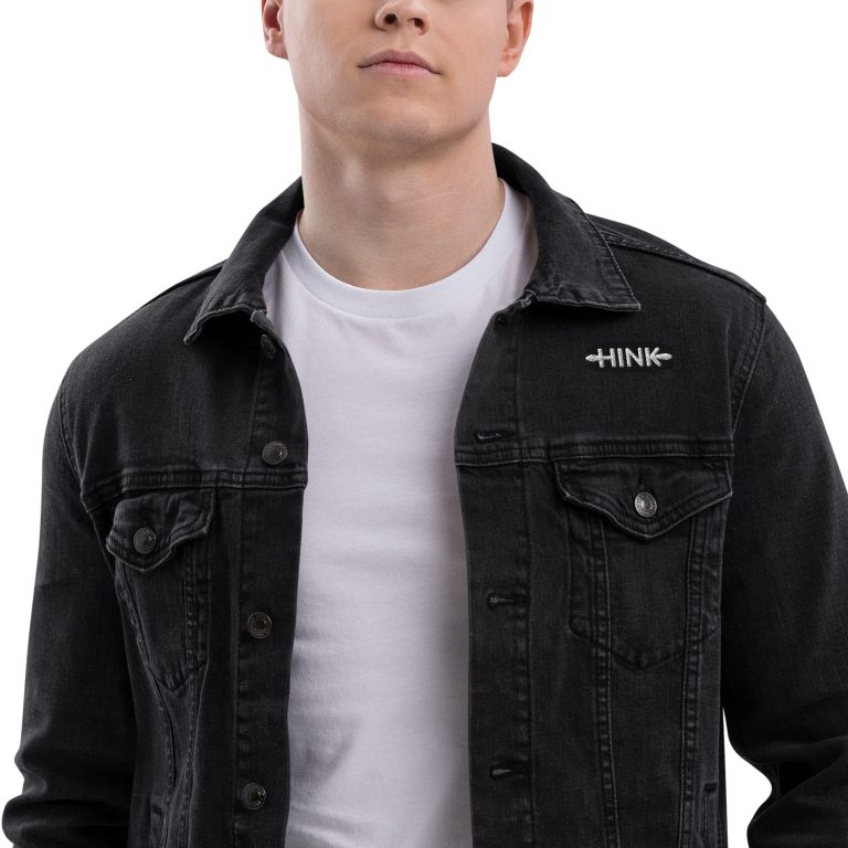 Essentials - Veste denim unisexe - Jean Noir