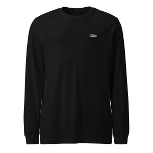 Basic - Noir/Blanc - T-shirt Unisexe à Manches Longues