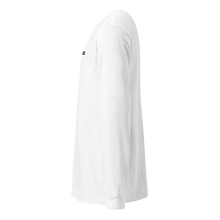 Basic - Noir/Blanc - T-shirt Unisexe à Manches Longues