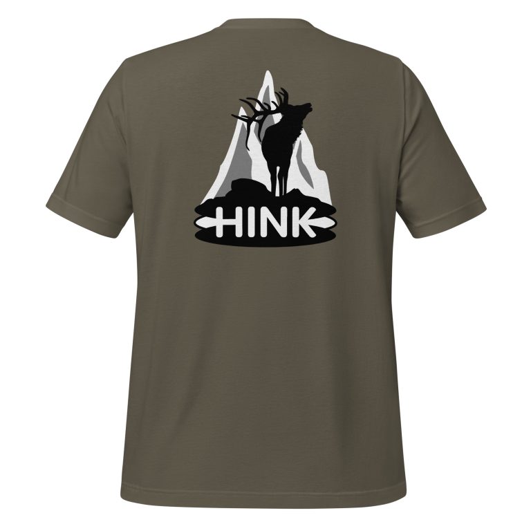 T-shirt animal montagne unisexe