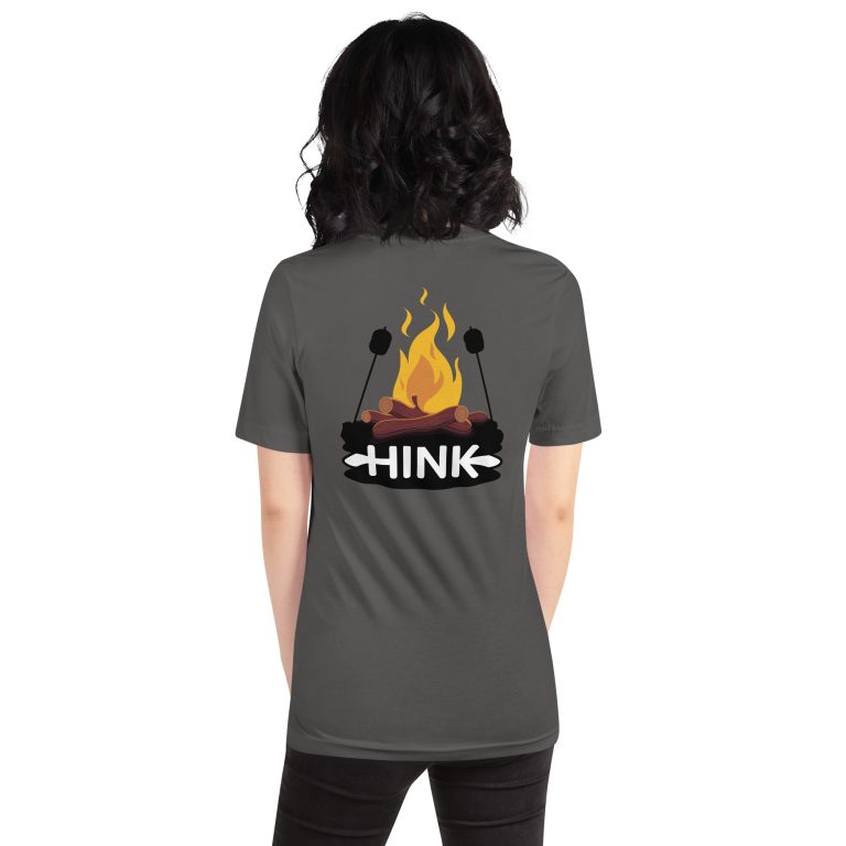 T-shirt feu de bois unisexe
