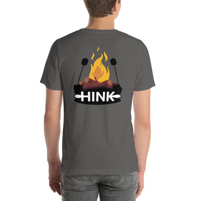 T-shirt feu de bois unisexe