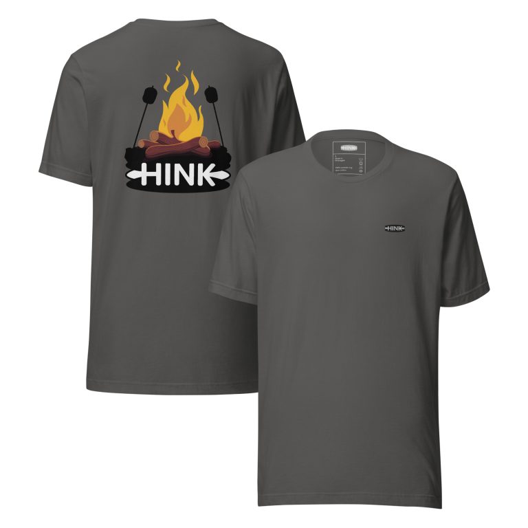 T-shirt feu de bois unisexe