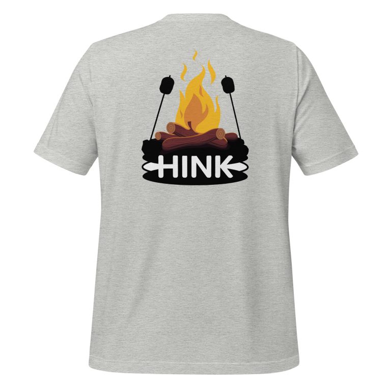 T-shirt feu de bois unisexe