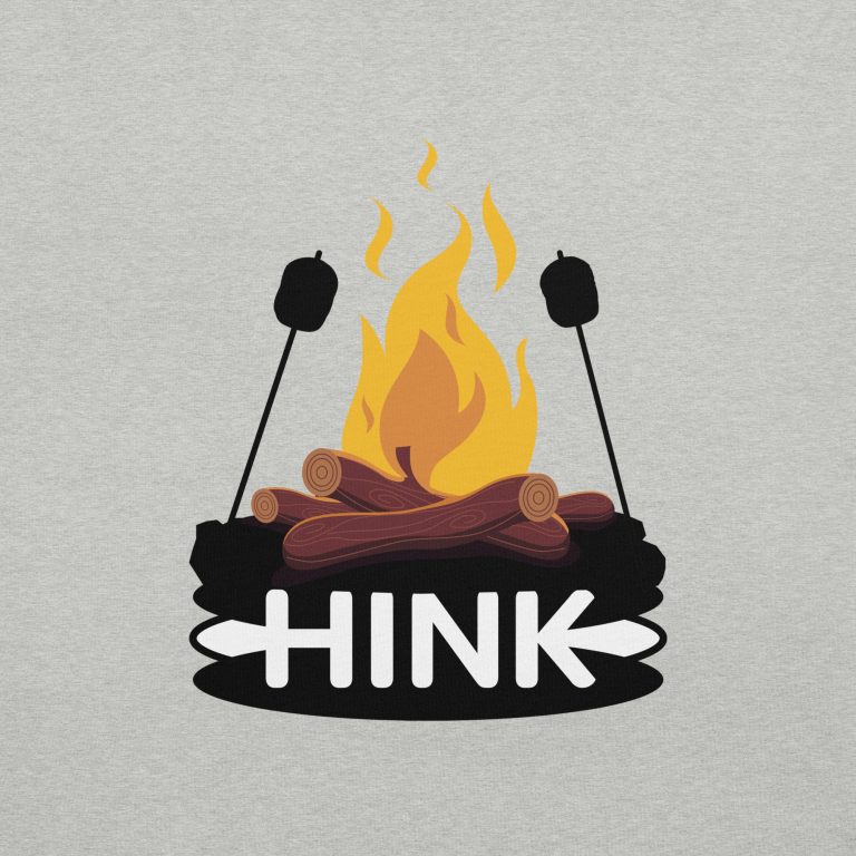 T-shirt feu de bois unisexe