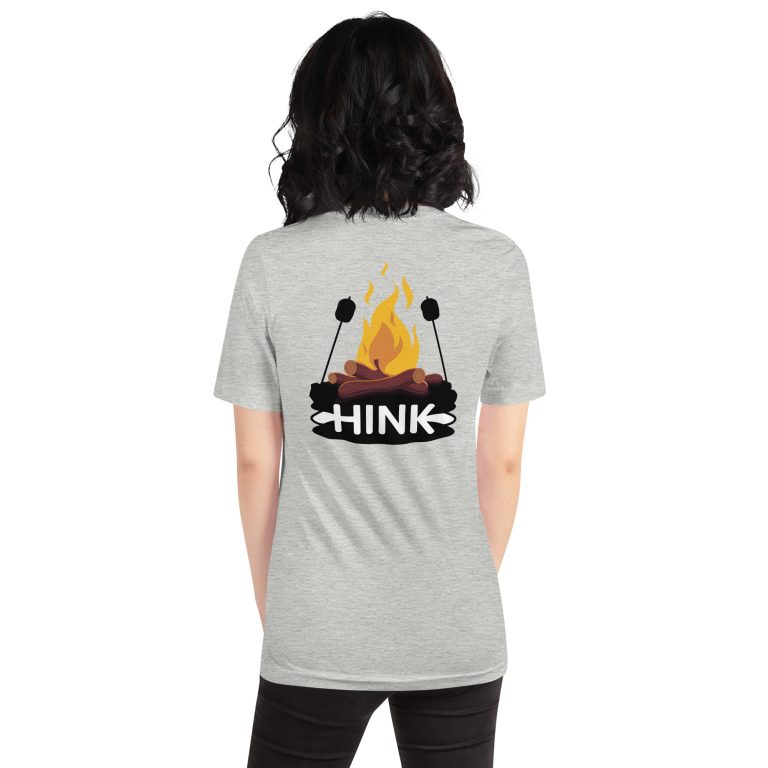 T-shirt feu de bois unisexe