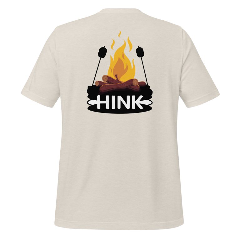 T-shirt feu de bois unisexe