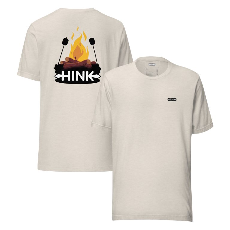 T-shirt feu de bois unisexe