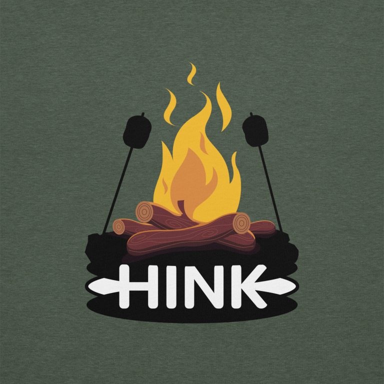 T-shirt feu de bois unisexe
