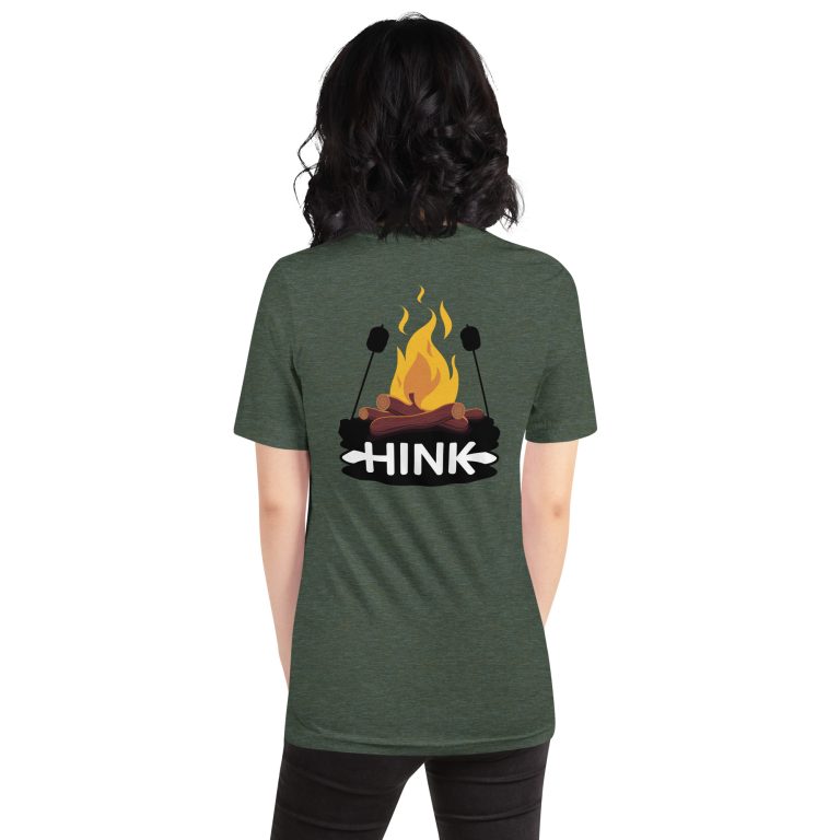 T-shirt feu de bois unisexe