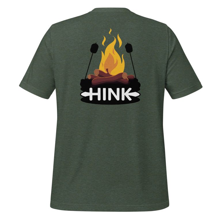 T-shirt feu de bois unisexe