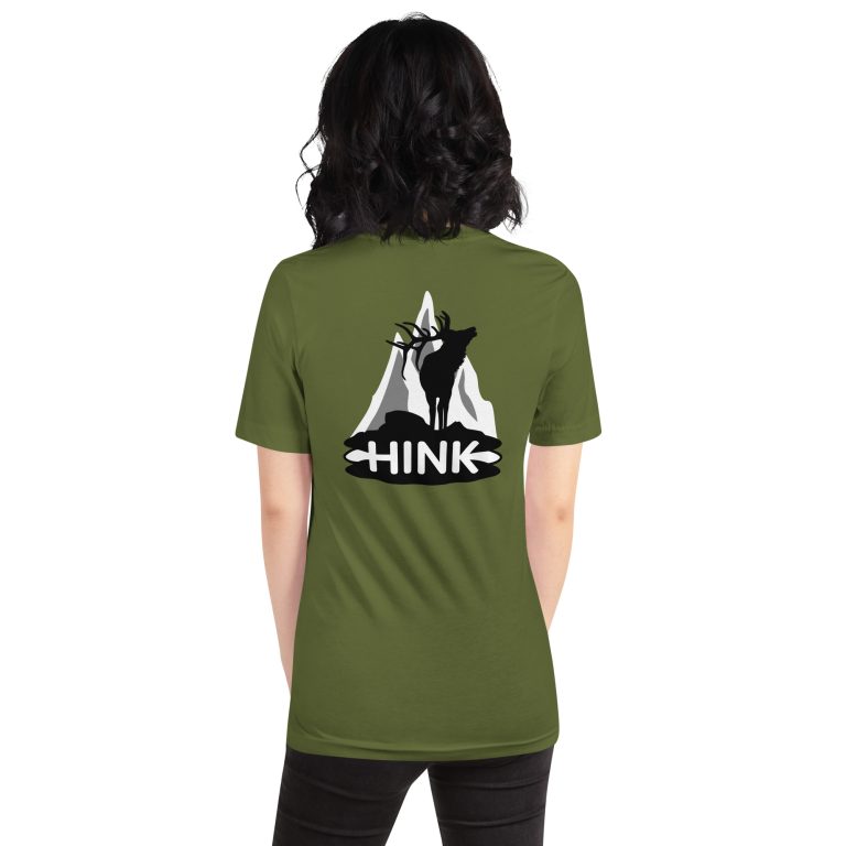 T-shirt animal montagne unisexe