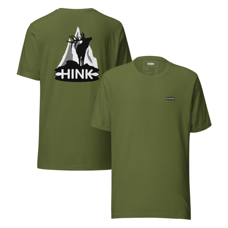 T-shirt animal montagne unisexe