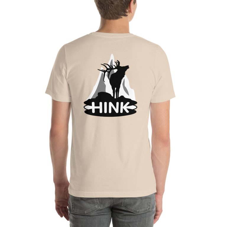 T-shirt animal montagne unisexe