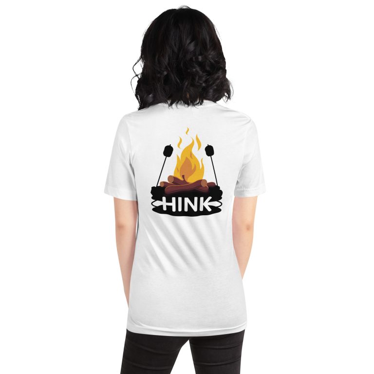 T-shirt feu de bois unisexe