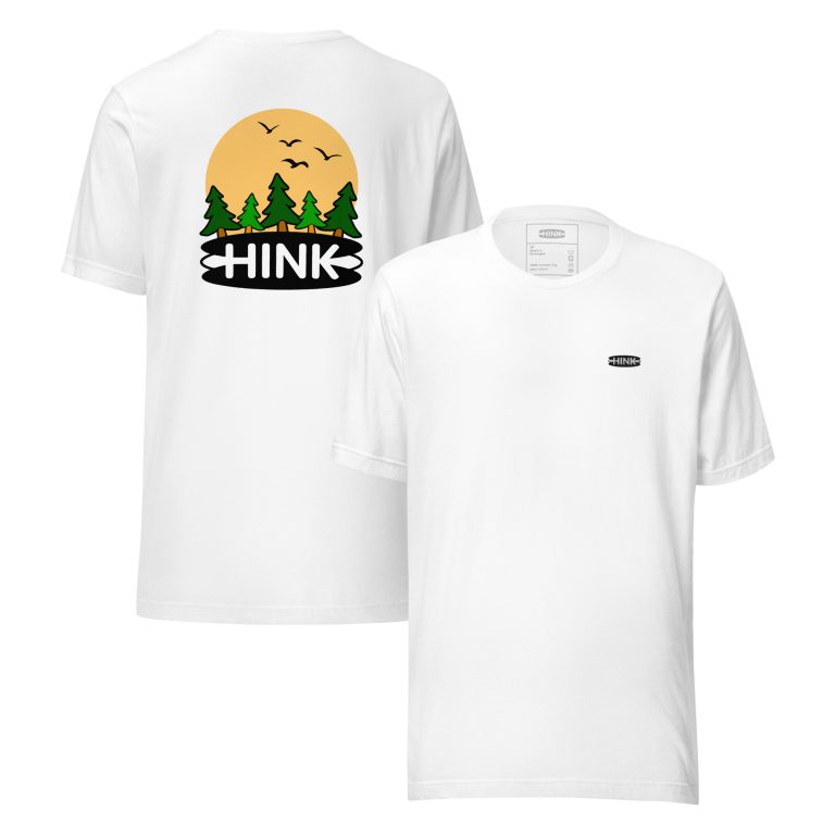T-shirt coucher de soleil unisexe
