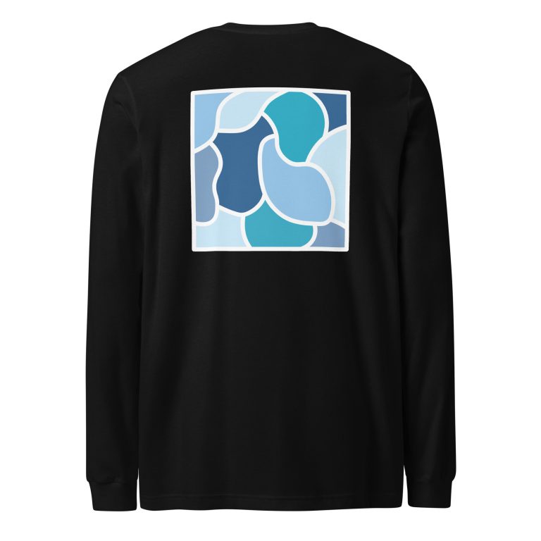 Édition 2025 - T-shirt manches longues unisexe - Nuances bleues