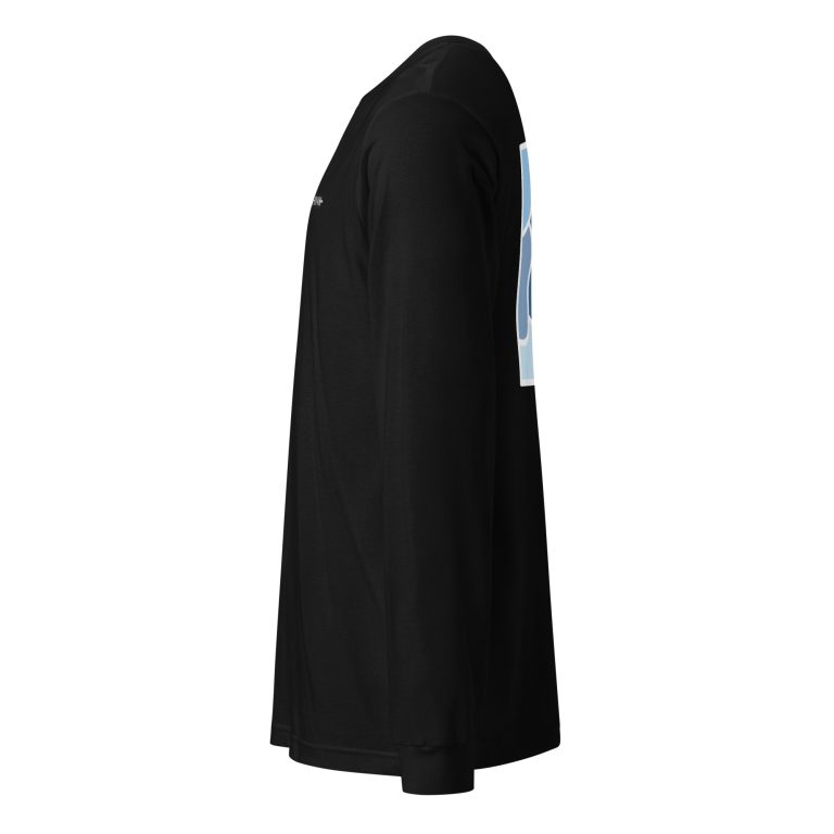Édition 2025 - T-shirt manches longues unisexe - Nuances bleues