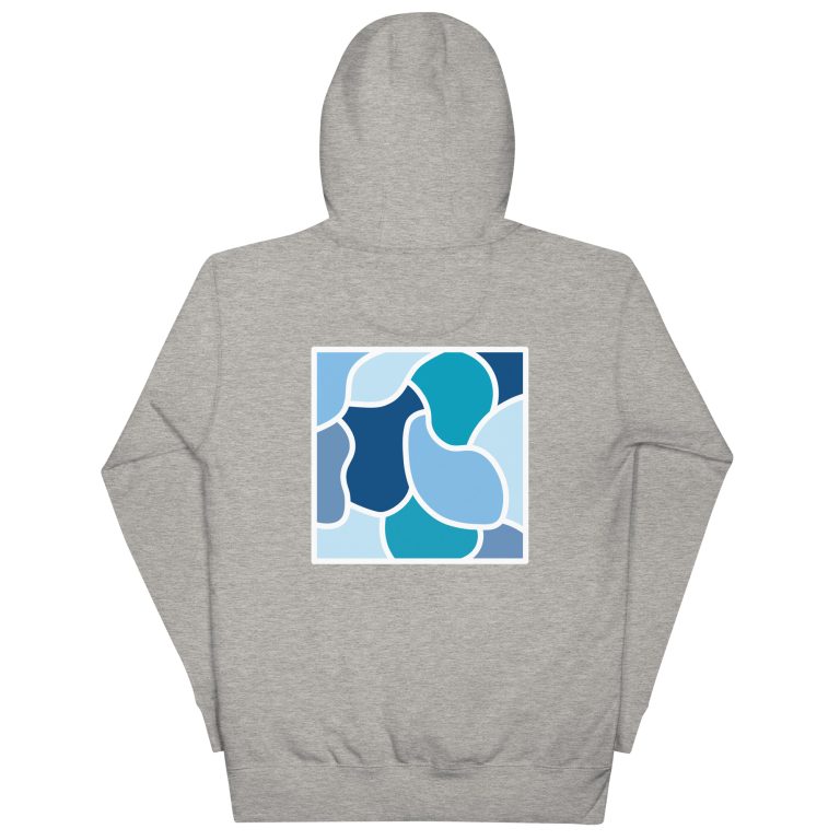 Édition 2025 - Sweat à capuche unisexe - Nuances bleues