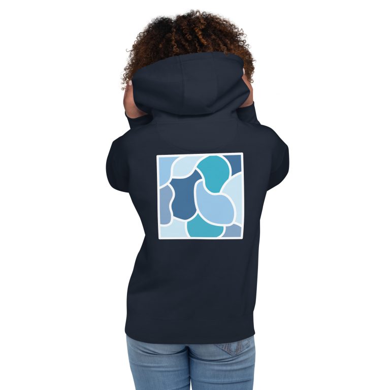 Édition 2025 - Sweat à capuche unisexe - Nuances bleues