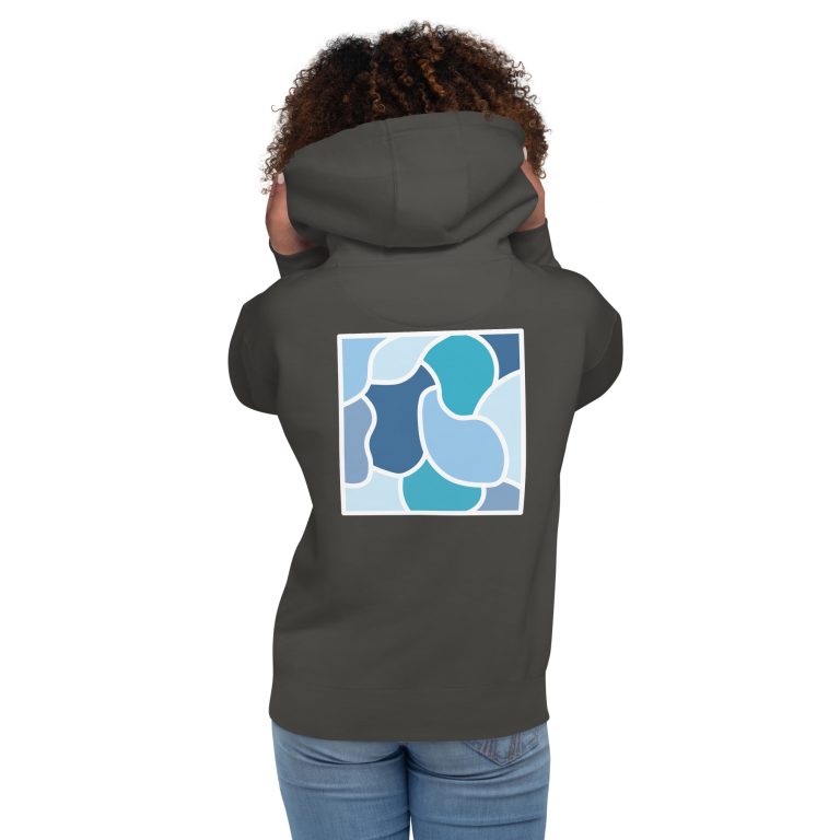 Édition 2025 - Sweat à capuche unisexe - Nuances bleues