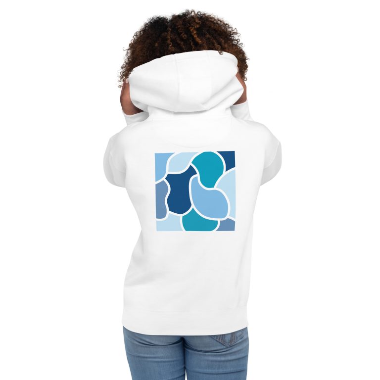Édition 2025 - Sweat à capuche unisexe - Nuances bleues
