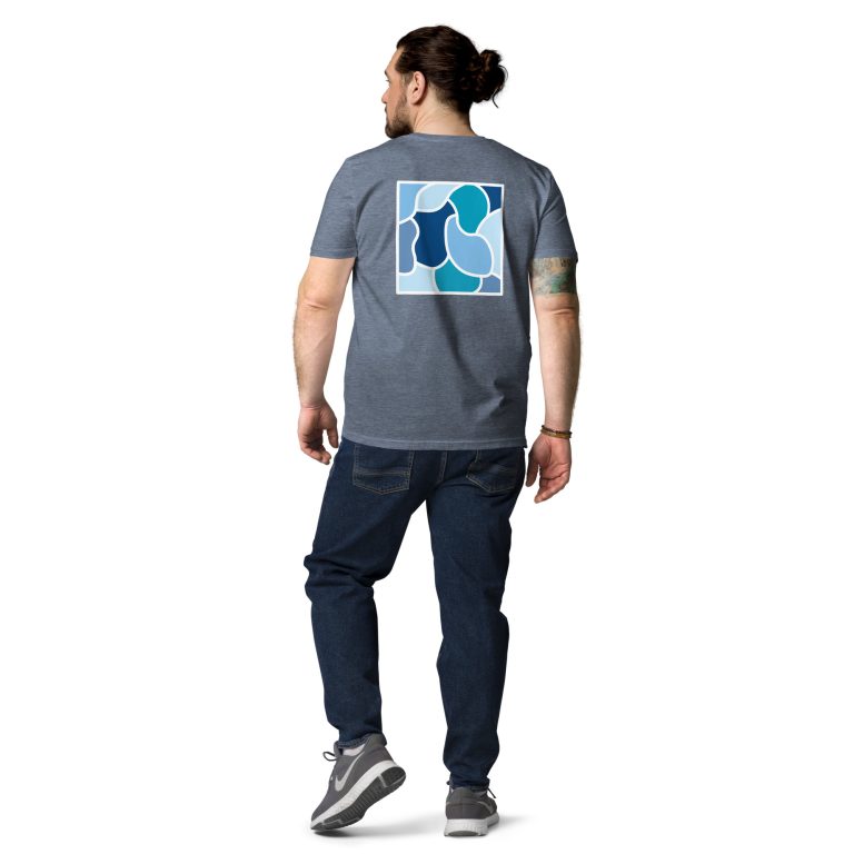 Édition 2025 – T-shirt manches courtes unisexe – Nuances bleues