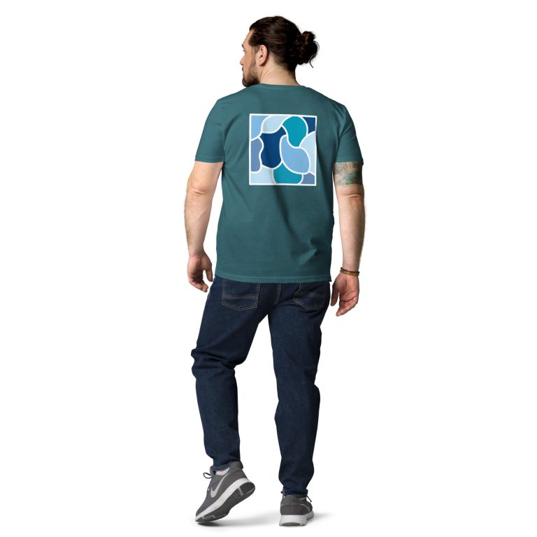 Édition 2025 – T-shirt manches courtes unisexe – Nuances bleues