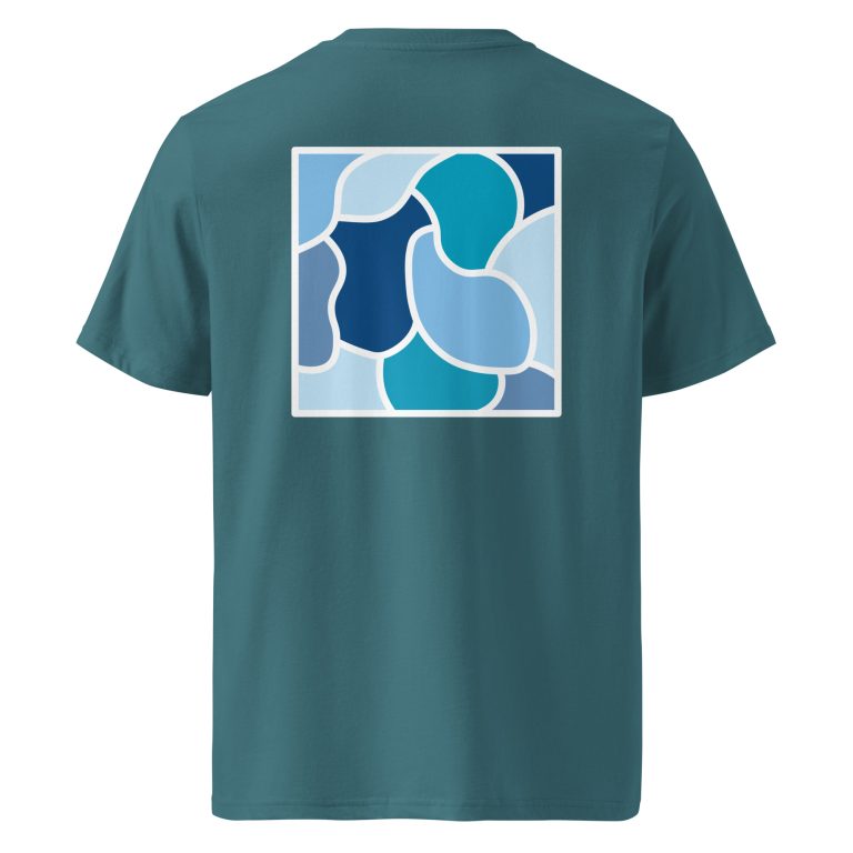 Édition 2025 – T-shirt manches courtes unisexe – Nuances bleues